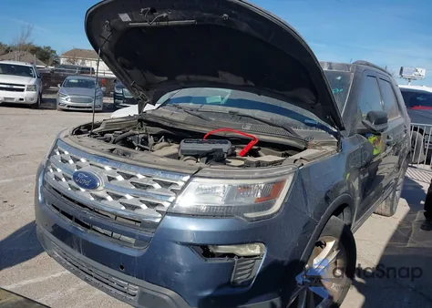 2018 Ford Explorer Xlt z USA, uszkodzony, nr VIN 1FM5K8D8XJGB76945